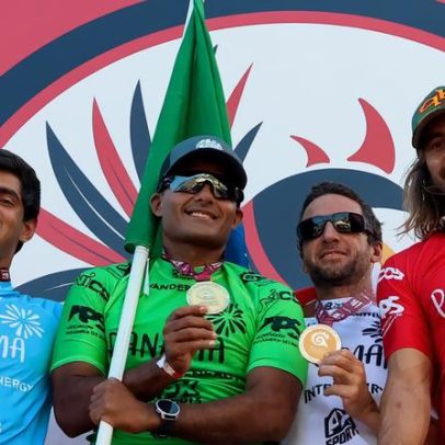 Luiz Diniz conquista segunda medalha de ouro no Pan-Americano de Surfe