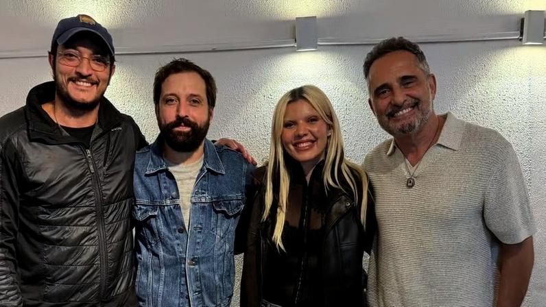 Gregorio Duvivier recebe Allan Souza Lima, Duda Beat e Jorge Drexler em O Céu da Língua — Foto: Divulgação