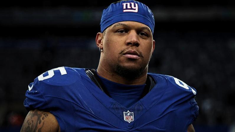 Giants perdem Roy Robertson-Harris por lesão de Achilles em OTAs