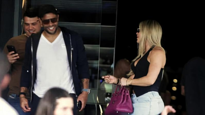 Hulk e Camila Ângelo — Foto: Thiago Martins/AgNews