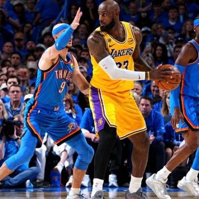 Thunder vence Lakers em jogo 1 da semifinais do Oeste
