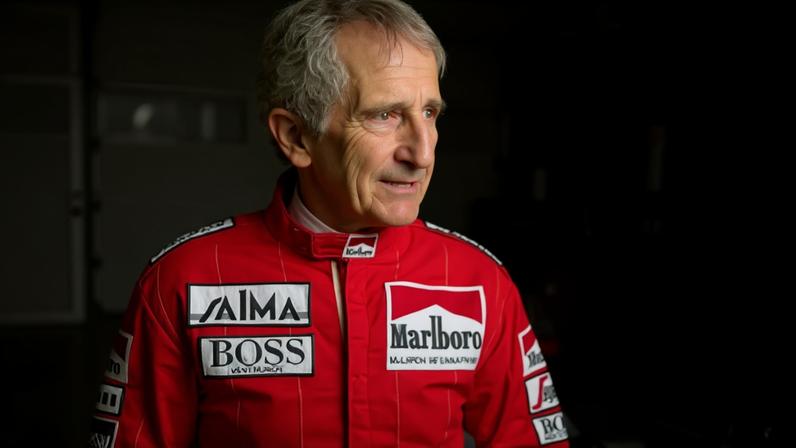 O ex-piloto francês Alain Prost