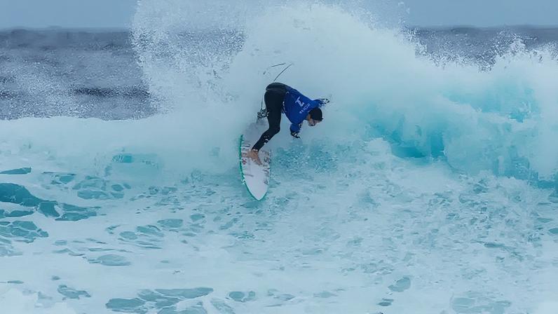 Gabriel Medina está na semifinal em Margaret River (Foto: Hannah Anderson/WSL)