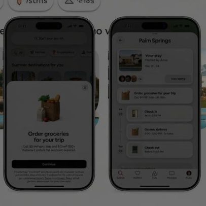Agora é possível abastecer seu Airbnb com comida