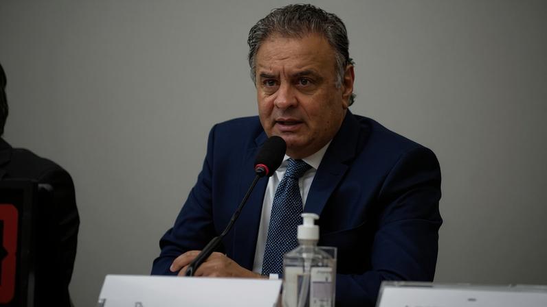 O deputado Aécio Neves, presidente do PSDB. (Foto: Pablo Valadares/Câmara dos Deputados)