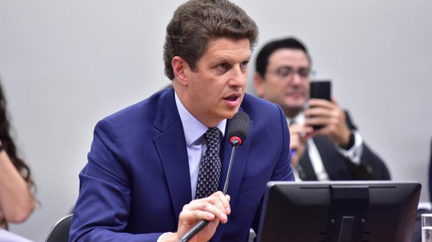 O deputado federal Ricardo Salles (Novo-SP) – Foto: Zeca Ribeiro/Câmara dos Deputados