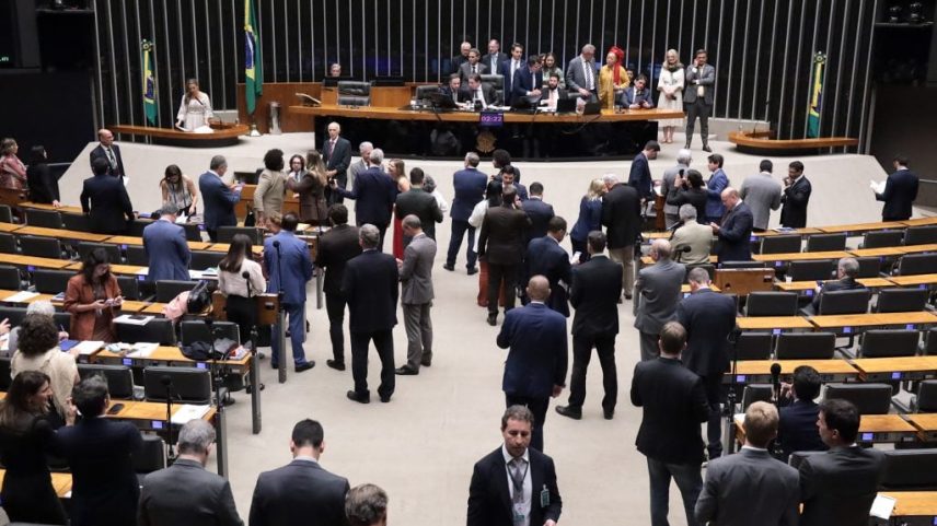 O plenário da Câmara dos Deputados. Foto: Thiago Cristino/Câmara dos Deputados