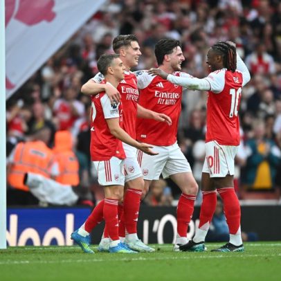 Arsenal chega a quase 90% de chance de título; Tottenham reduz risco de queda