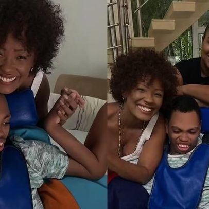 Isabel Fillardis comemora 23 anos do filho do meio
