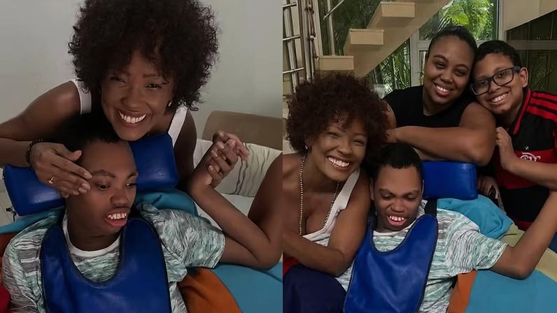 Isabel Fillardis comemora 23 anos do filho do meio