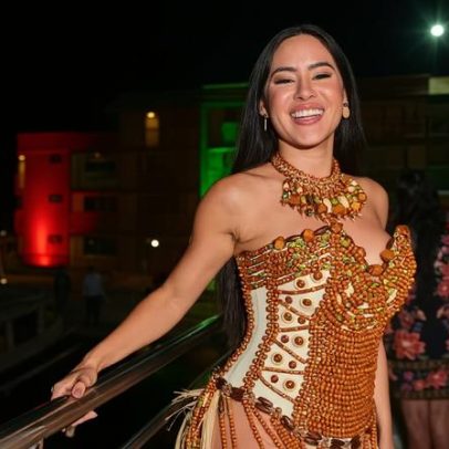 Celebridades visitam comunidade indígena com Isabelle Nogueira