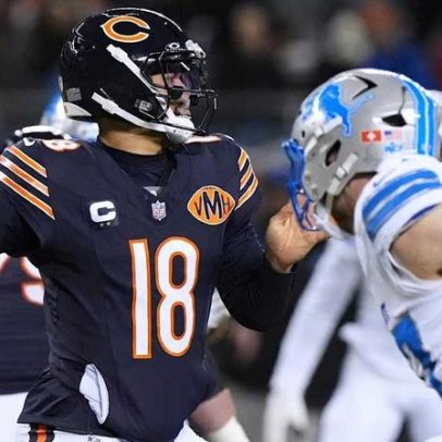 Lions recebem Bears para abrir rodada de Ação de Graças em 2026