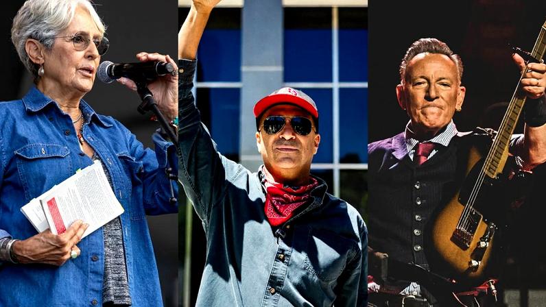 Morello anuncia festival Power to the People com Springsteen e Foo Fighters