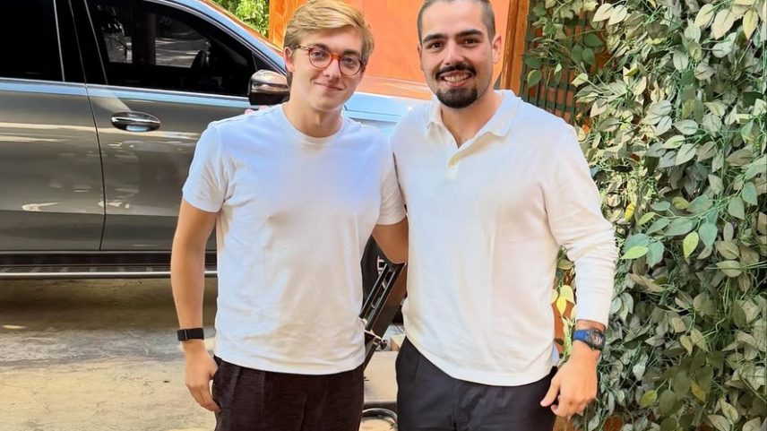 Joaquim Huck e João Silva — Foto: Reprodução/ Instagram