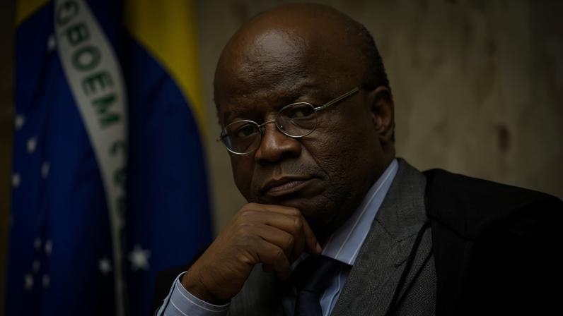 O ex-ministro do STF Joaquim Barbosa