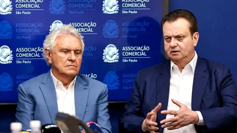 Gilberto Kassab disse que aceitará a decisão coletiva do PSD sobre uma eventual participação na chapa presidencial de Ronaldo Caiado. (Foto: Mauricio Tonetto/Governo do RS)