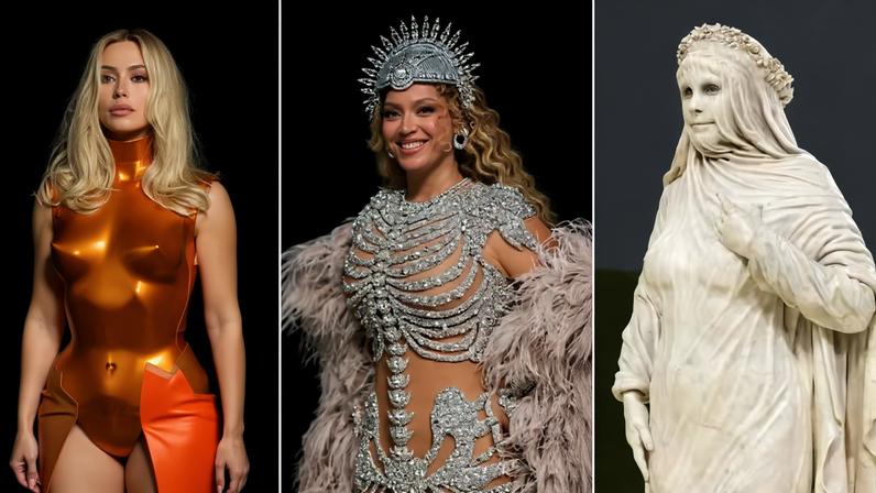 Kim Kardashian, Beyoncé e Heidi Klum — Foto: Getty Images