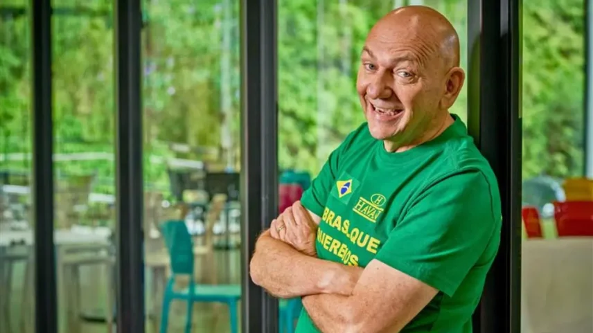 O empresário Luciano Hang começou a mostrar o rosto em campanhas da Havan após 30 anos de empresa. (Foto: Divulgação/Havan)