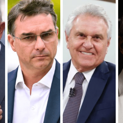 Flávio lidera contra Lula; Lula empata com Caiado e Zema no RJ