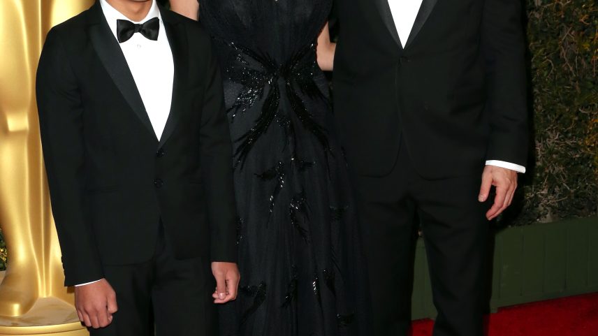 Brad Pitt and Angelina Jolie’s son Maddox (pictured above in November 2013) has reportedly filed to ditch the actor’s last name.