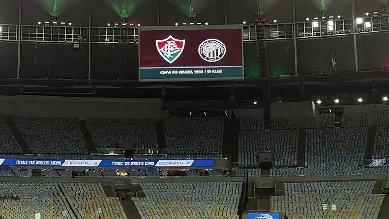 Maracanã será palco da partida entre Fluminense e Operário-PR