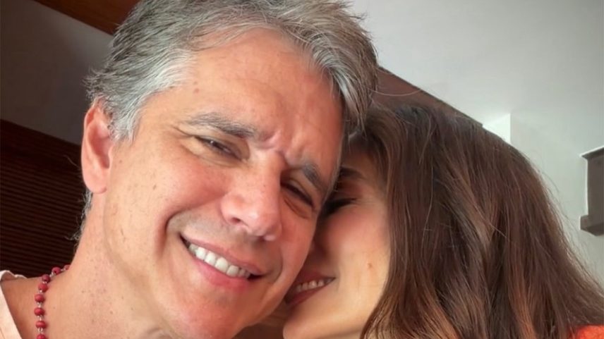 Marcio Garcia e Andrea Santa Rosa — Foto: Reprodução/Instagram