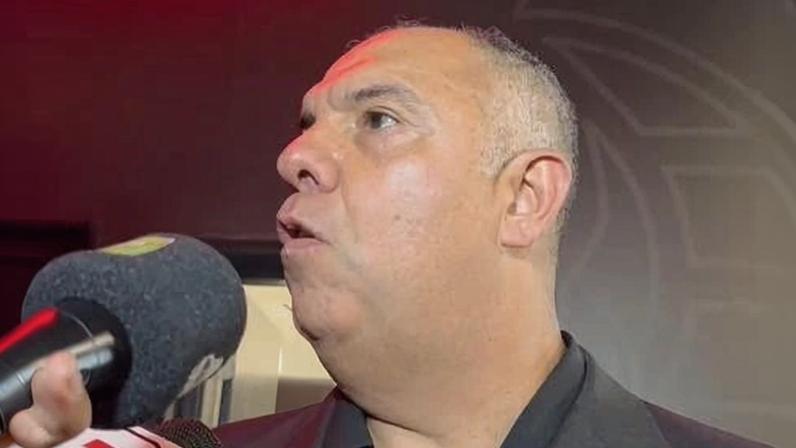Marcos Braz após final da Copa do Brasil em 2024