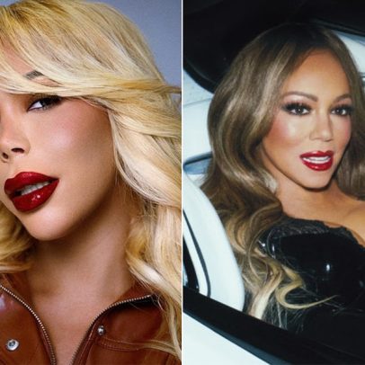 Influencer trans investe R$ 100 mil para parecer com Mariah Carey