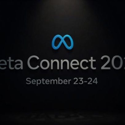 Meta confirma conferência Connect em 23 e 24 de setembro