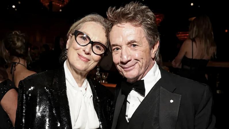 Meryl Streep and Martin Short (pictured above together in January 2024) have found comfort in one another as the actor continues to cope with the devastating loss of his daughter, Katherine.