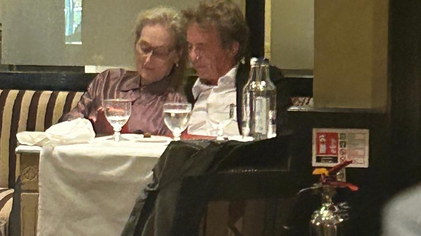 Meryl Streep and Martin Short on a London dinner date.