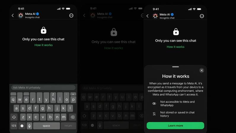 Zuckerberg anuncia chat de IA da Meta criptografado e totalmente privado