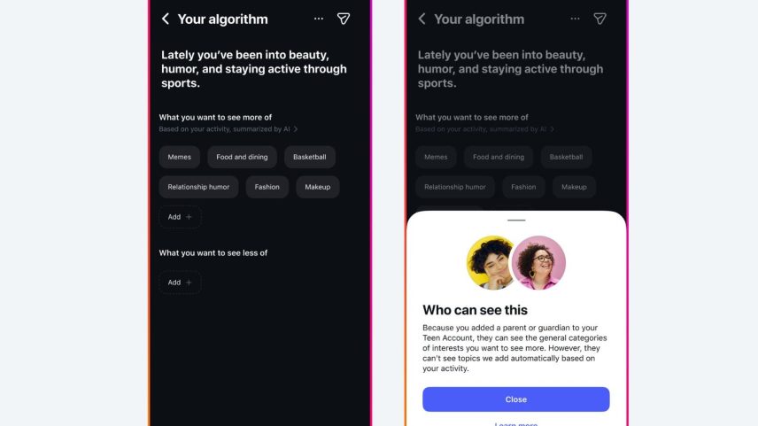 Meta avisará pais quando adolescentes adicionarem novos interesses no Instagram