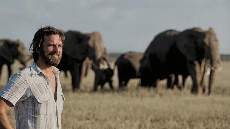 Mike Salisbury in Tanzania in the 1970s making Life on Earth. Photo credit: BBC