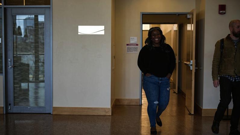 “My work in sustainability is deeply rooted in my need to give back to the community and to be an agent for systems-level change,” says MIT Sloan Fellow Alecia Asiamigbe.