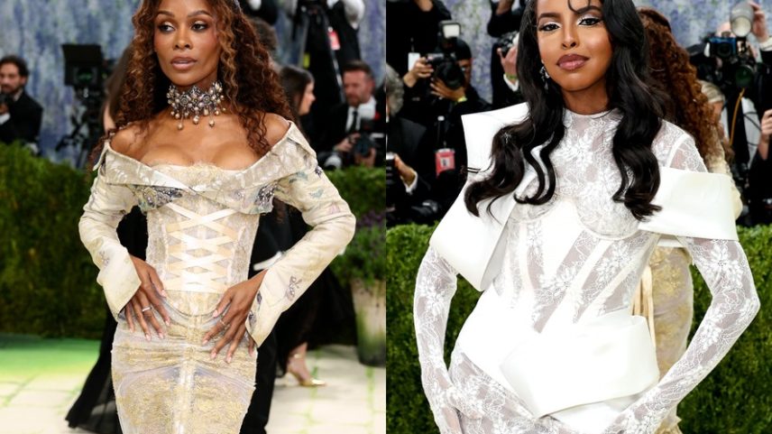 Zuri Hall e Mona Kosar Abdi no Met Gala 2026 — Foto: Getty Images