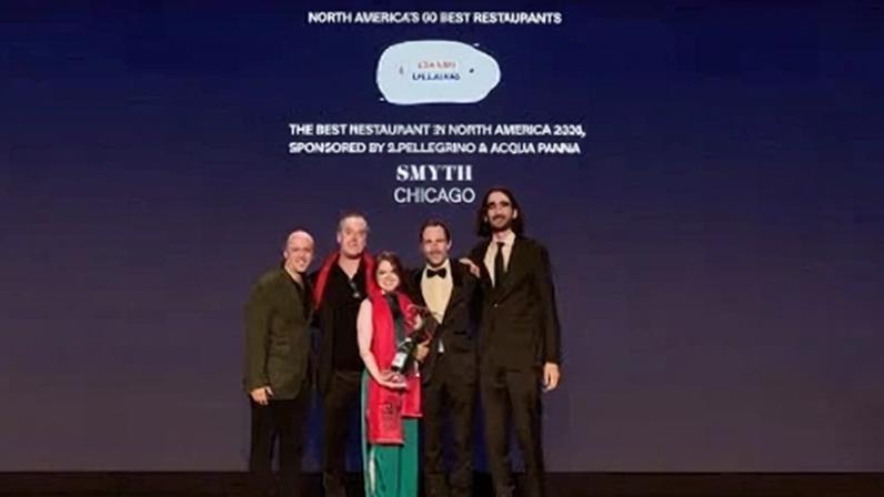 Equipe do Smyth, de Chicago, recebe prêmio de Melhor Restaurante da América do Norte em 2026
