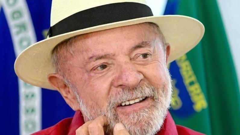 Os pré-candidatos à presidência da República Lula, Flávio Bolsonaro e Ronaldo Caiado