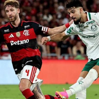 Palmeiras vence Flamengo após expulsão e dispara no Brasileirão