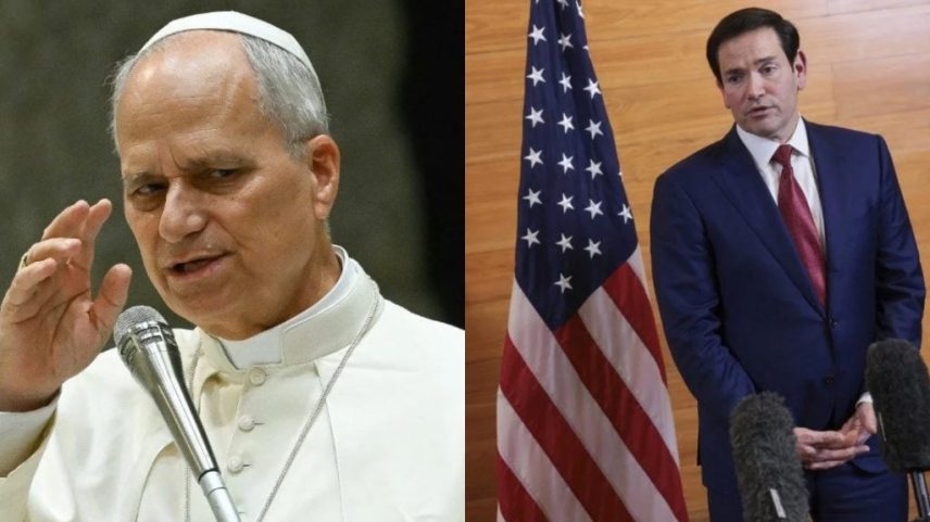 Papa Leão XIV receberá Marco Rubio na quinta-feira, anuncia Vaticano