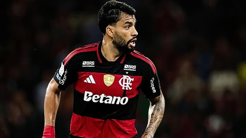 Lucas Paquetá em jogo do Flamengo
