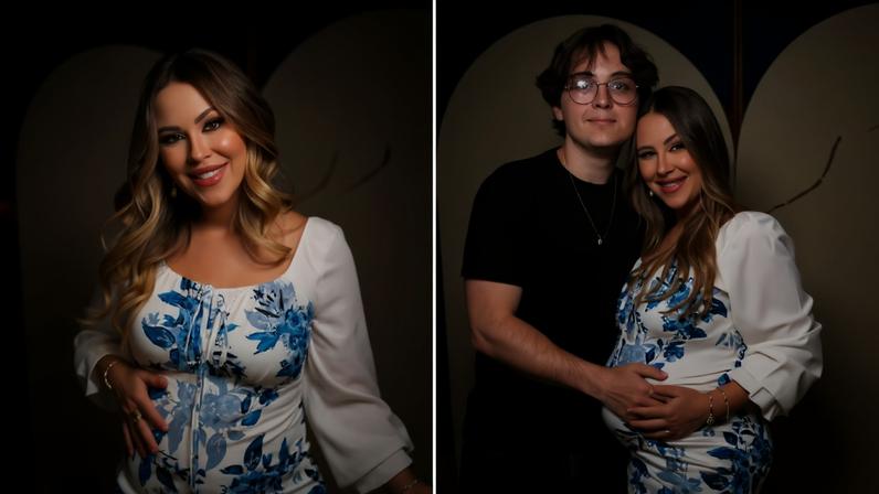 Patrícia Leitte faz 'chá do Isaac' para o segundo filho — Foto: Reprodução/Instagram