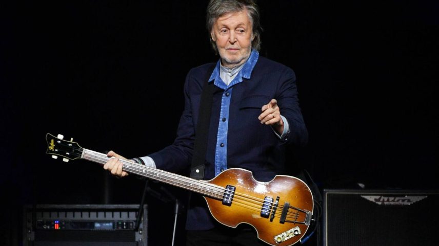LONDON, ENGLAND - DECEMBER 18: (EDITORIAL USE ONLY) Sir Paul McCartney performs at The O2 Arena during his 'Got Back' world tour on December 18, 2024 in London, England. (Photo by Jim Dyson/Getty Images)