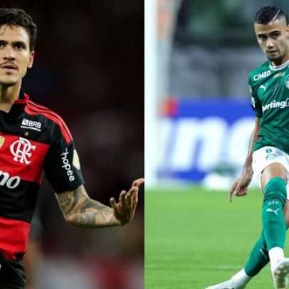 Flamengo x Palmeiras: Pedro e Andreas duelam por destaque no Brasileirão
