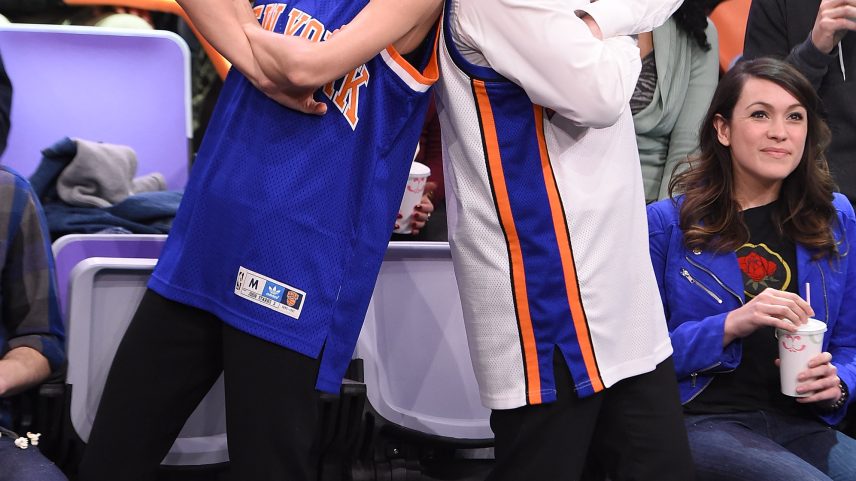 Throwback snaps of Taylor Swift (seen here with Jimmy Fallon in 2015) repping Knicks merch have resurfaced after she supported the Cleveland Cavaliers with fiancé Travis Kelce.