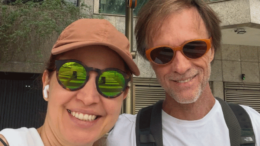 Poliana Abritta e Marcelo Bonfá — Foto: Reprodução/Instagram