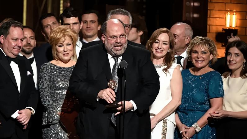 Producer Scott Rudin and the cast of Hello, Dolly!Â accept the award for Best Revival of a Musical onstage during the 2017 Tony Awards at Radio City Music Hall on June 11, 2017 in New York City.