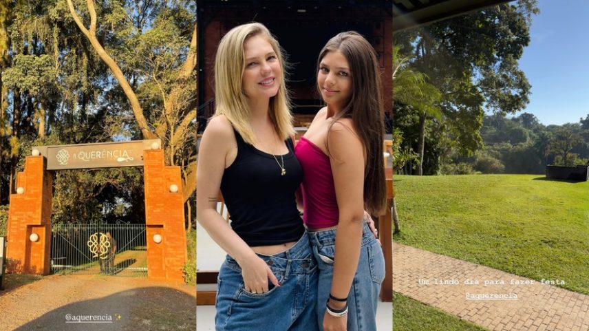 Mãe da neta de Leonardo revela bastidores da festa de 15 anos
