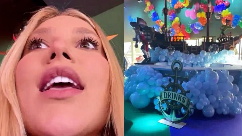 Show de fogos, fada voando e mais! Virginia dá spoiler da decoração da festa de Maria Alice: ‘Tá surreal’ — Foto: Reprodução/Instagram