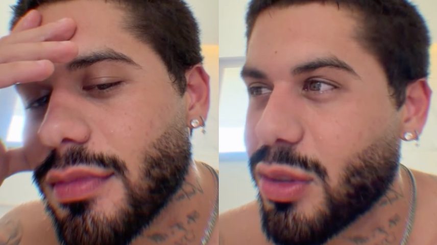 Zé Felipe relata ‘ressaca monstra’ após aniversário da filha — Foto: Reprodução/Instagram